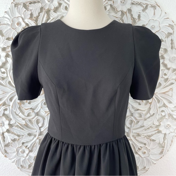 {Black Halo} Booker Bow-Back Short Sleeve Dress, Size 2, NWT - Picture 3 of 11